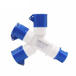 IP67 industrial plug and socket power distribution box